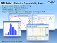 STATOOL Statistic and Probability Tools screenshot